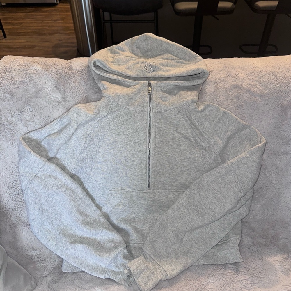 Lululemon Athletica Gray Zip Up Jacket